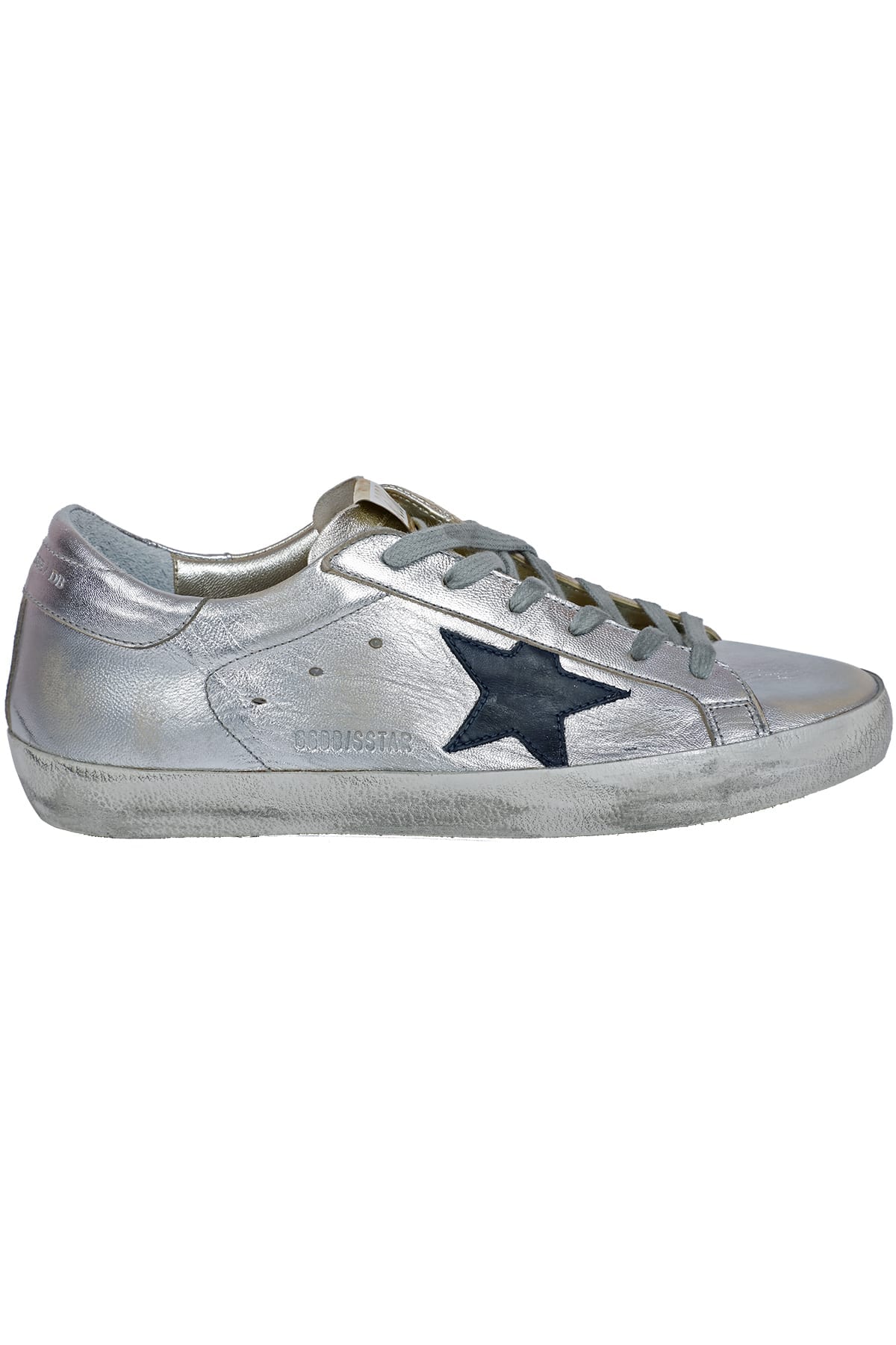gold and silver sneakers