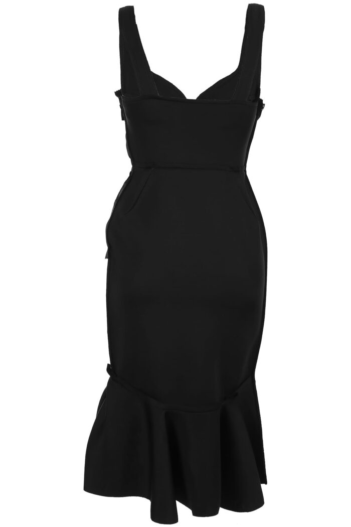 neoprene cocktail dress